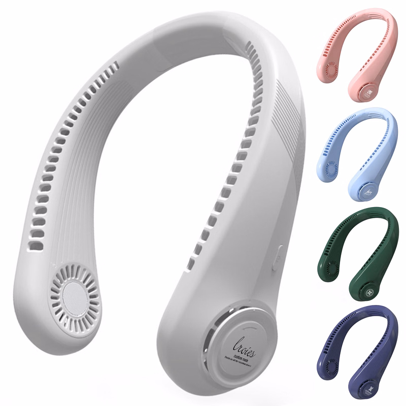 Portable USB Neck Fan / Hands Free Bladeless Fan