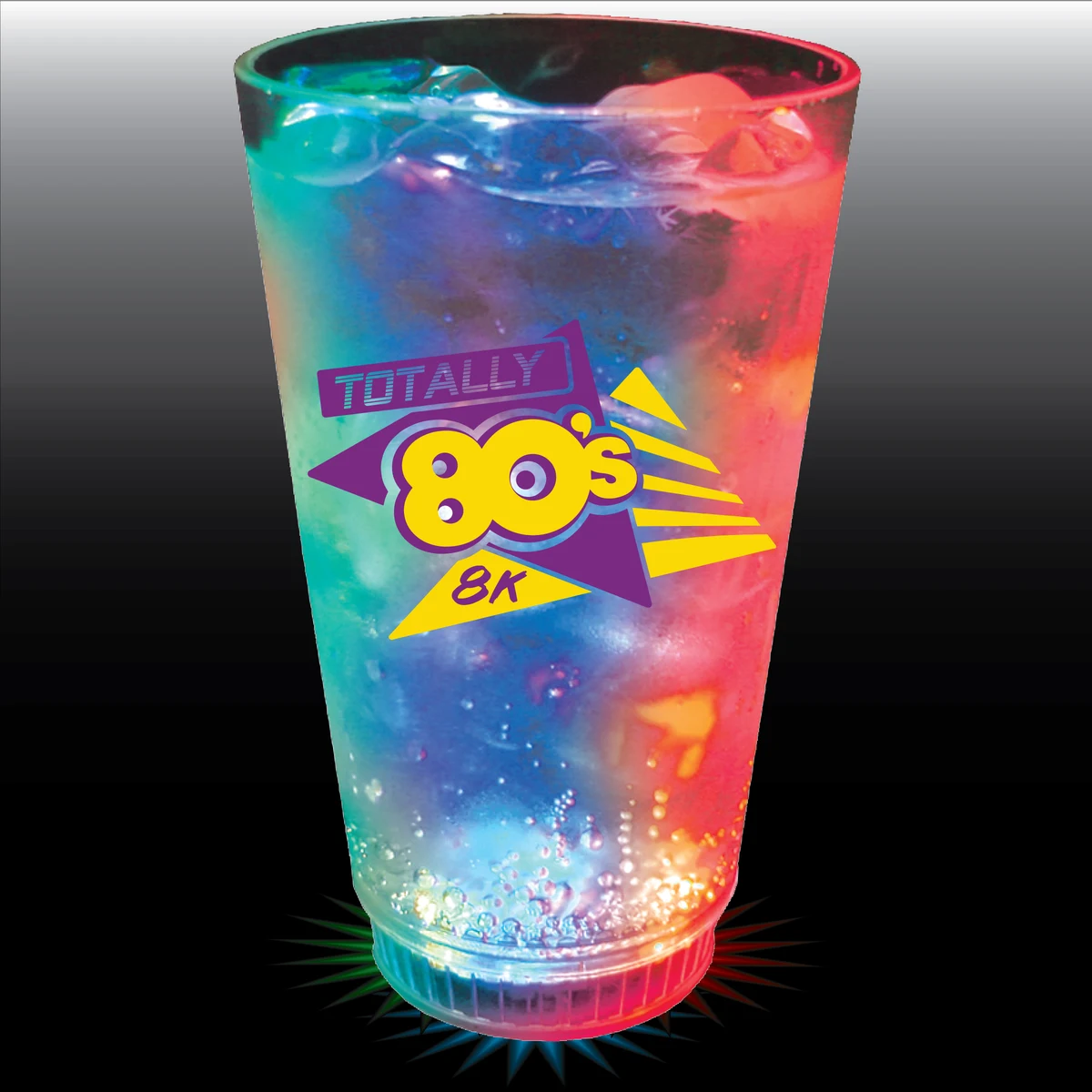 16oz 3-Light Plastic Pint Cup 1