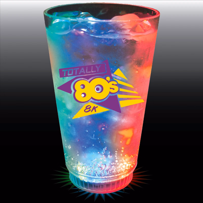 16oz 3-Light Plastic Pint Cup
