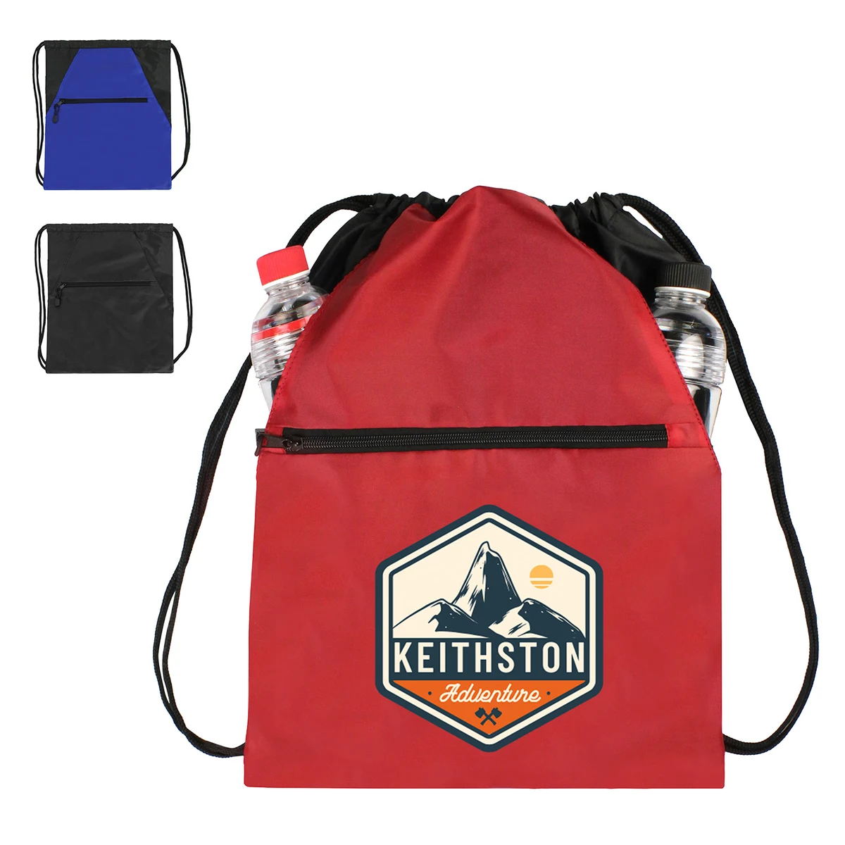 Dual Slip Pocket Drawstring 1