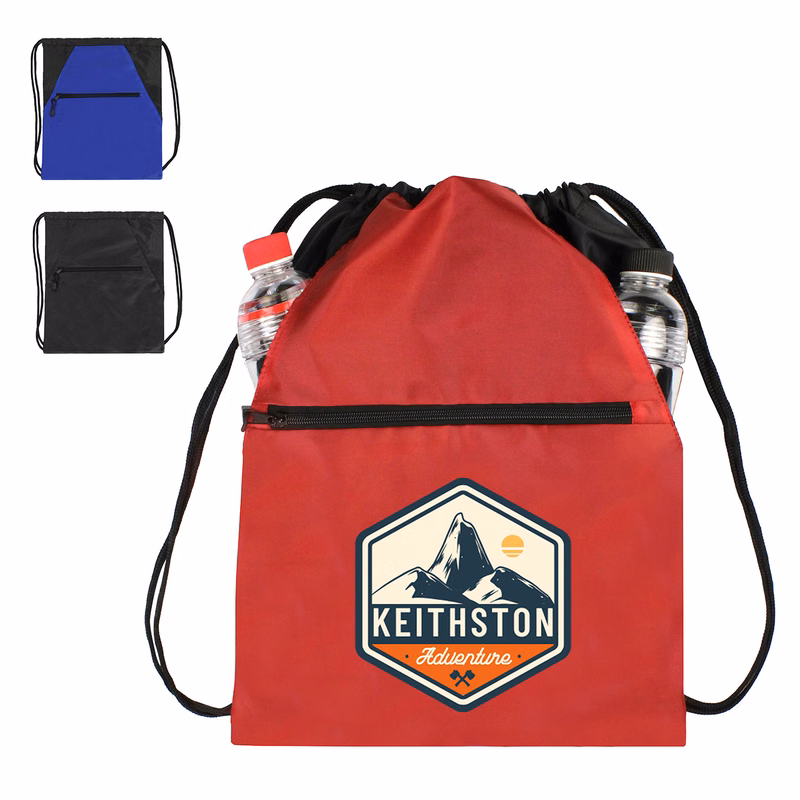 Dual Slip Pocket Drawstring