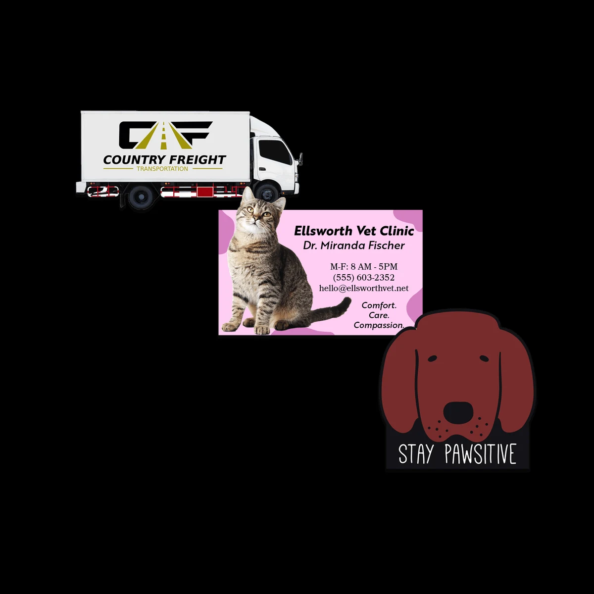 15 Sq. Inch Custom Indoor Magnet 35 Mil 1