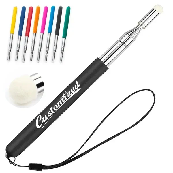 Custom Telescopic Acupressure Massage Pen with Soft Tip — Portable Stress Relief 1