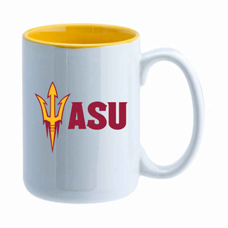15 oz El Grande Two Tone ceramic mug - yellow interior
