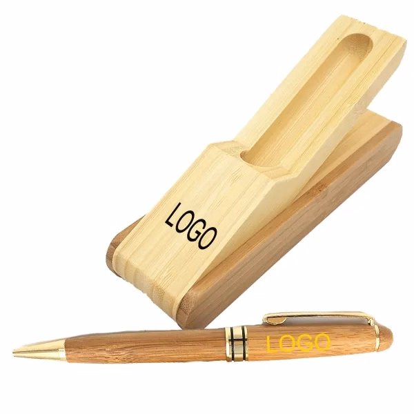 Personalized Flip Wooden Stand & Pen