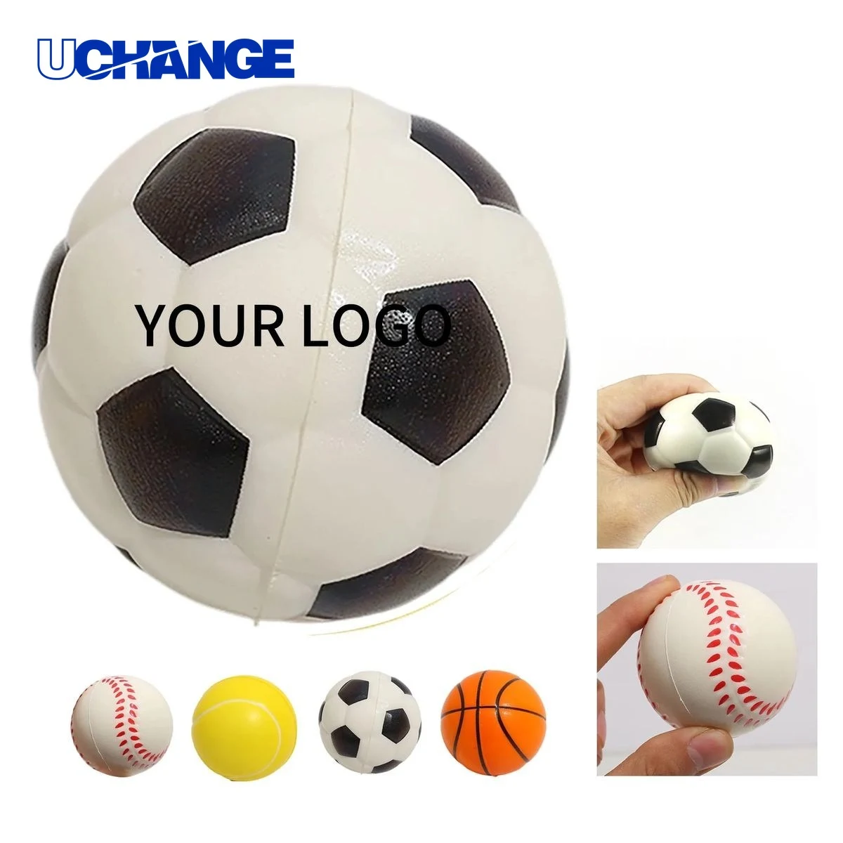 Stress Ball Squeeze Toy 2.49 Inch Soft Material 1