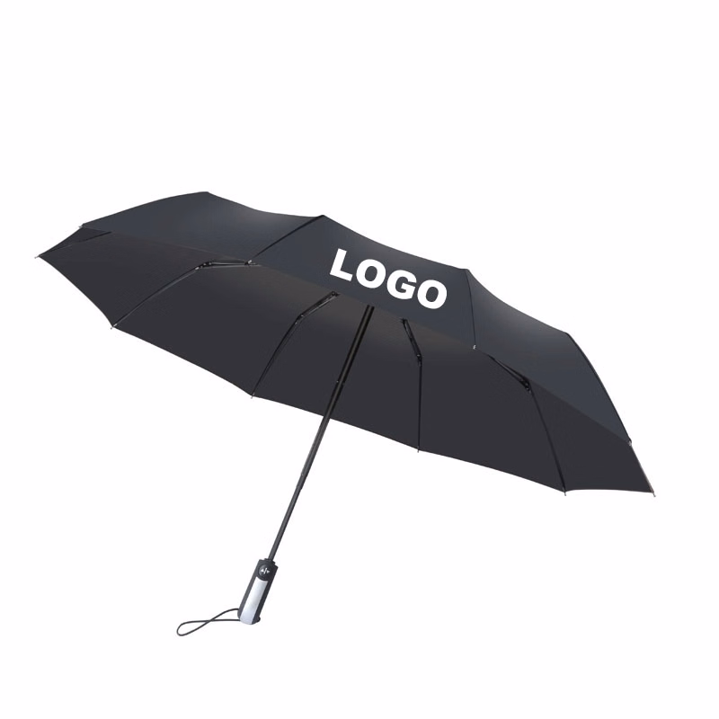 Custom Auto Open & Close advertising umbrella