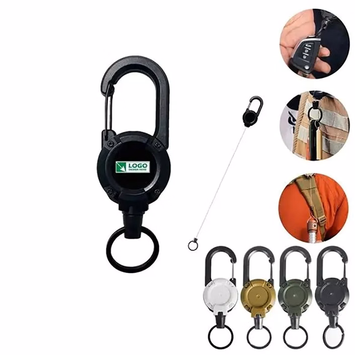 Heavy-Duty Retractable Key Chain