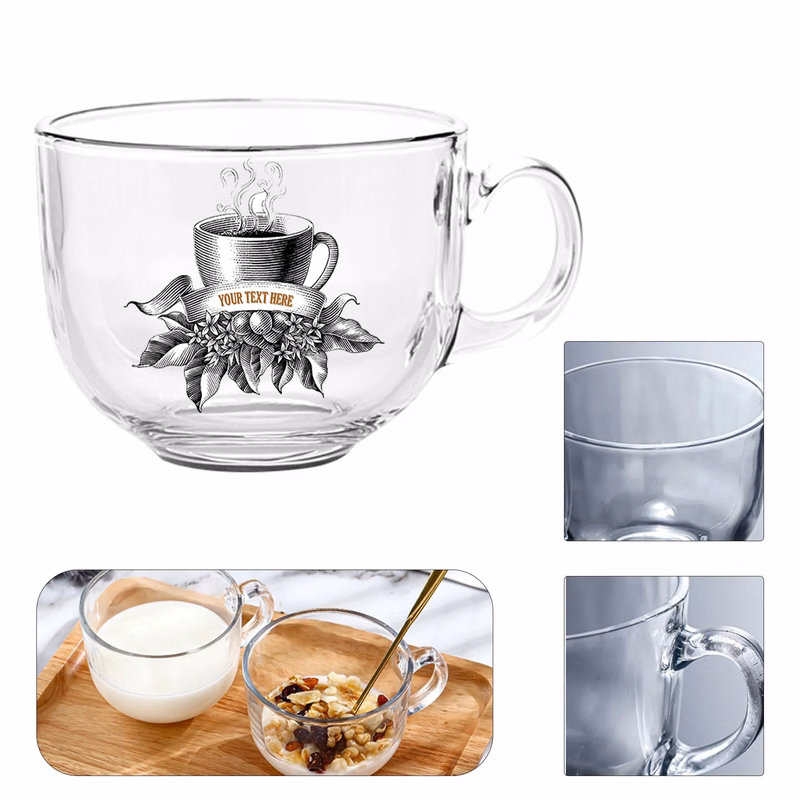 Breakfast Mug with Handle