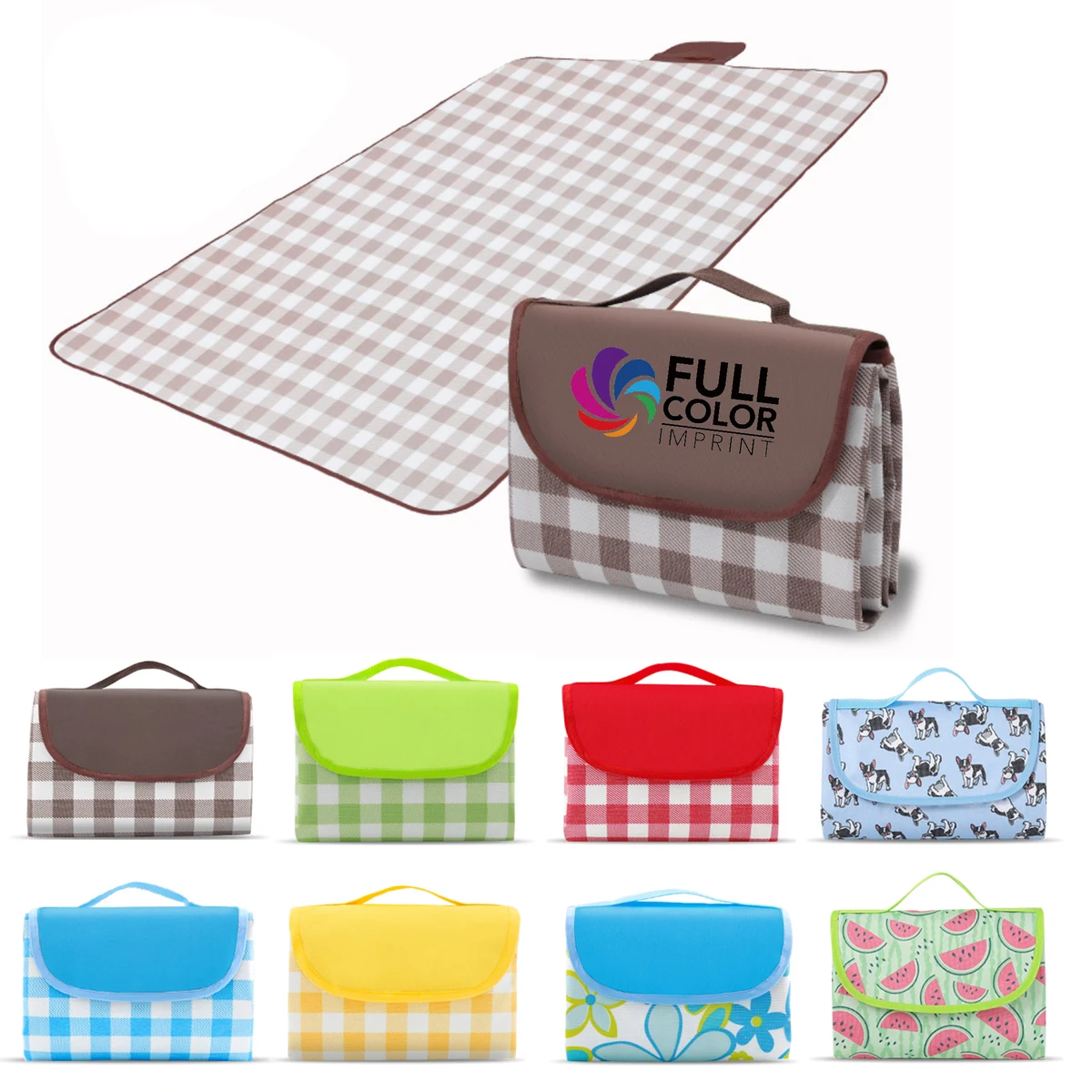 Full Color Oxford Cloth Picnic Mat with Mesh MOQ 50 1