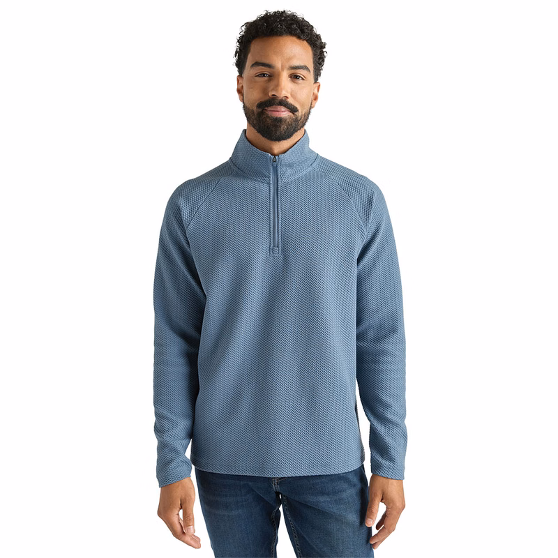 Men's TexturKnit™ Quarter Zip Pullover