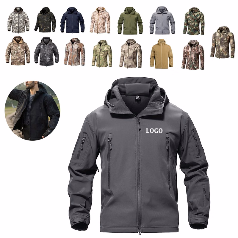 Men Soft Shell Winter WarmJacket