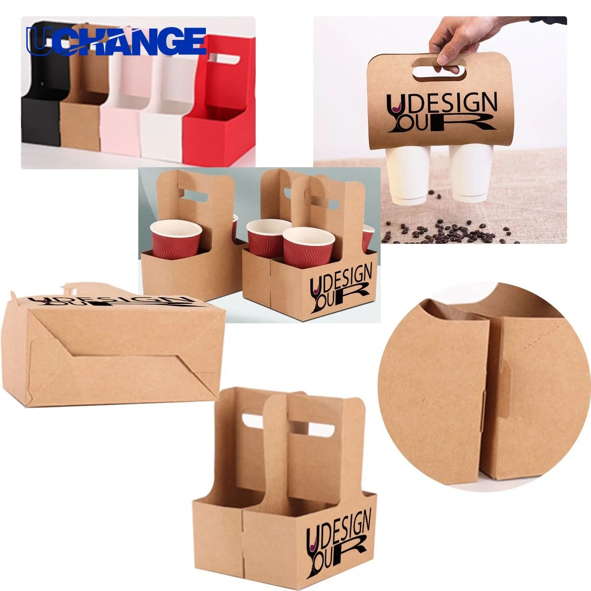 Coffee and Cold Drink Paper Cup Holder 1