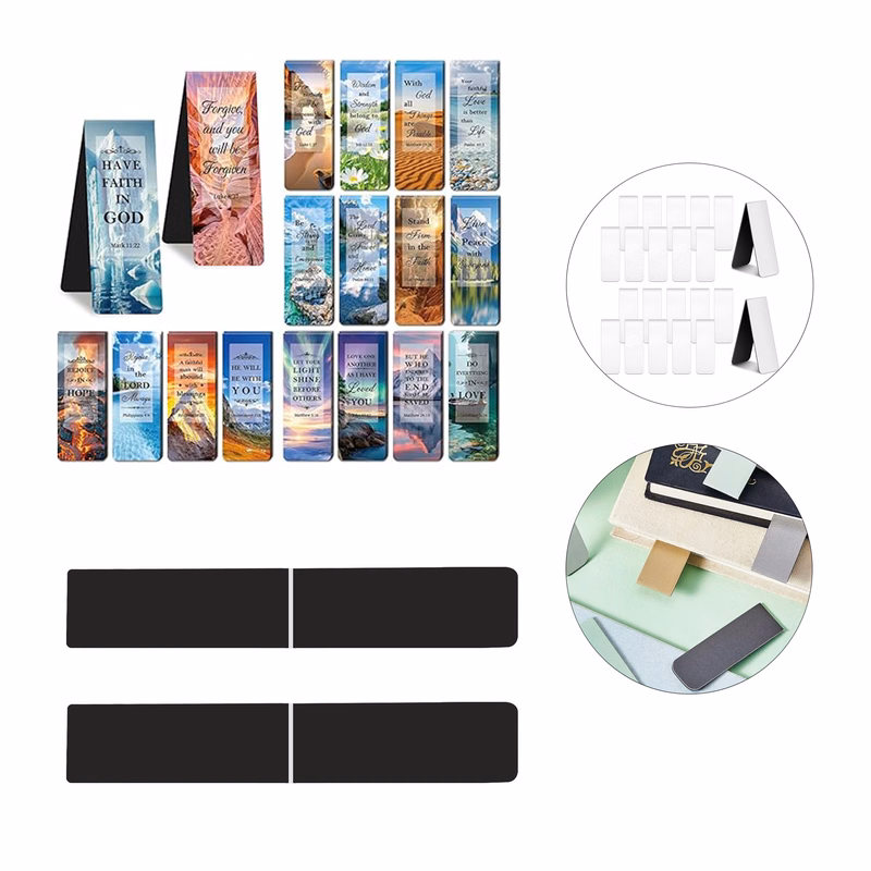2.36" Full Color Magnetic Bookmark