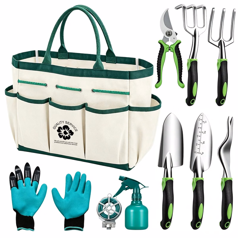 Deluxe Gardener's Toolkit With Storage Bag
