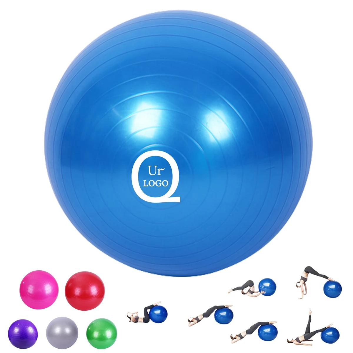 9.8 Inch Medium And Small Size Exercise Ball 1