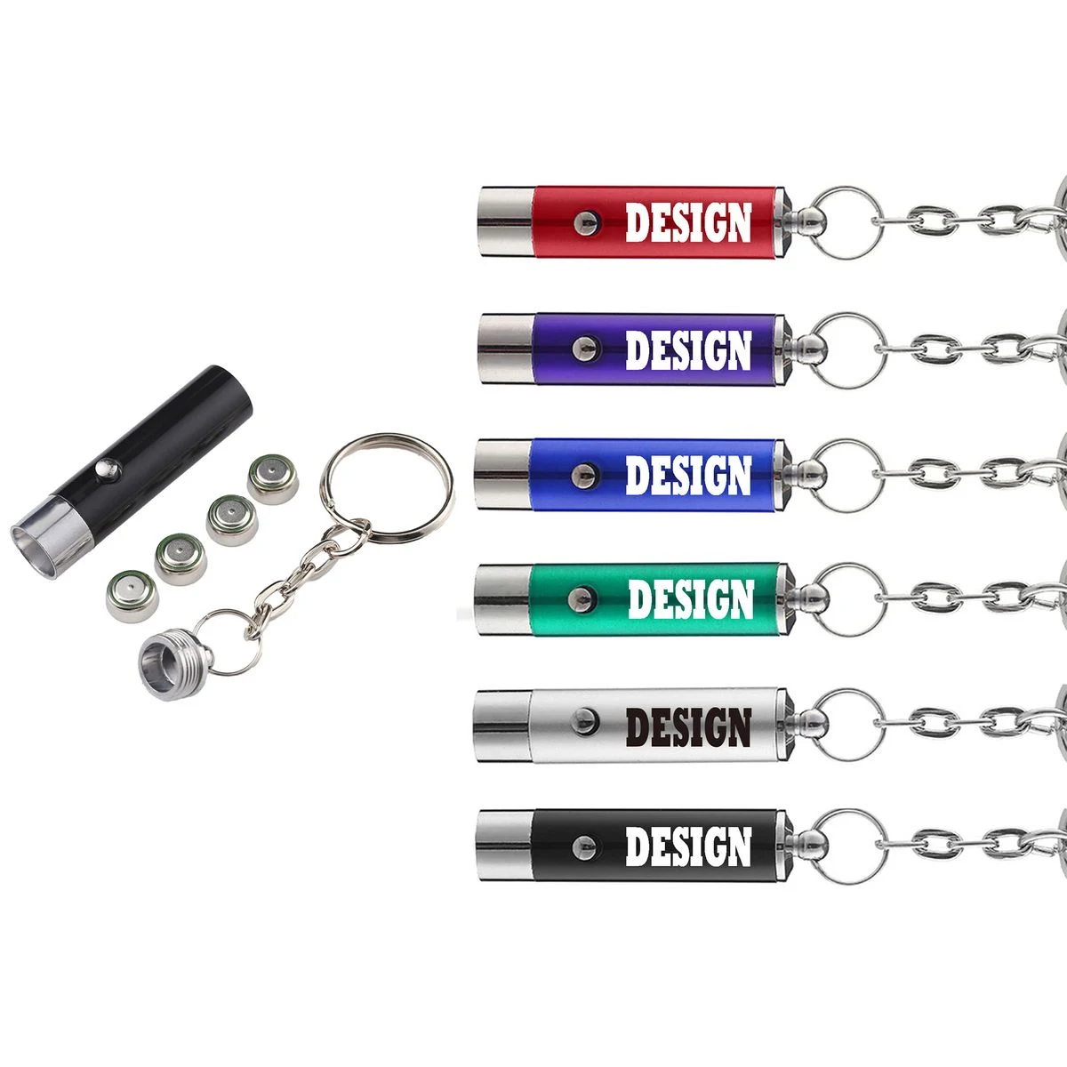 Mini UV Keychain Flashlight 1