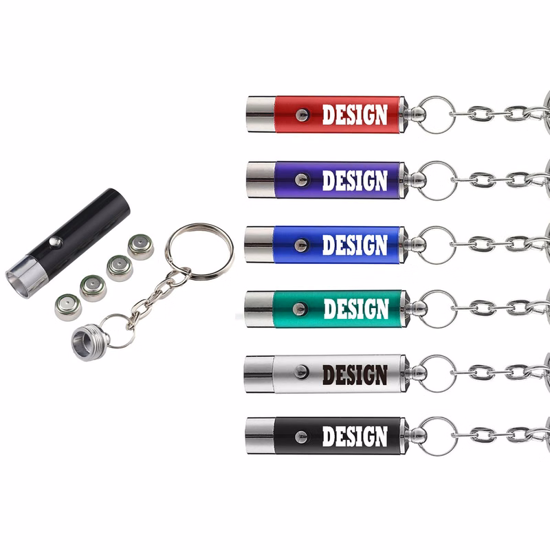 Mini UV Keychain Flashlight