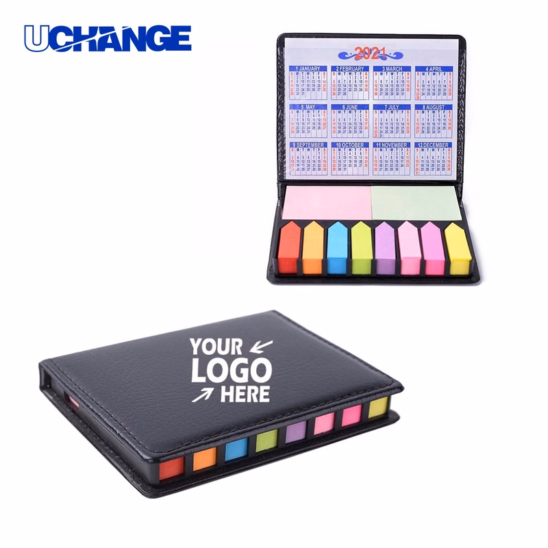 PU Leather Sticky Note Holder Set