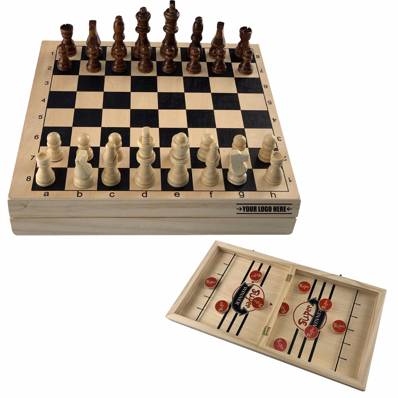 2" 1 Wooden Board Game Board
