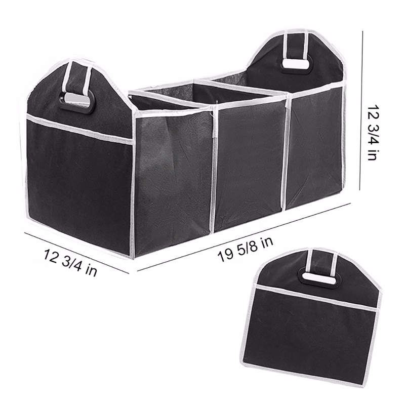 Non Woven Car Foldable Travel Back Seat Trunk Organizer