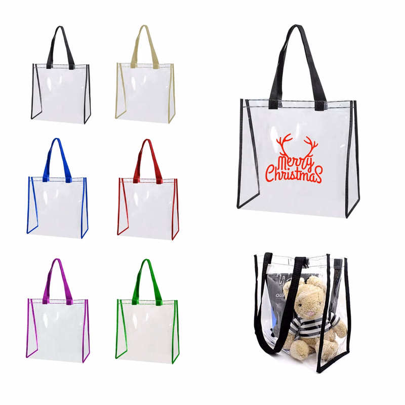 Clear Shopping Tote Bag