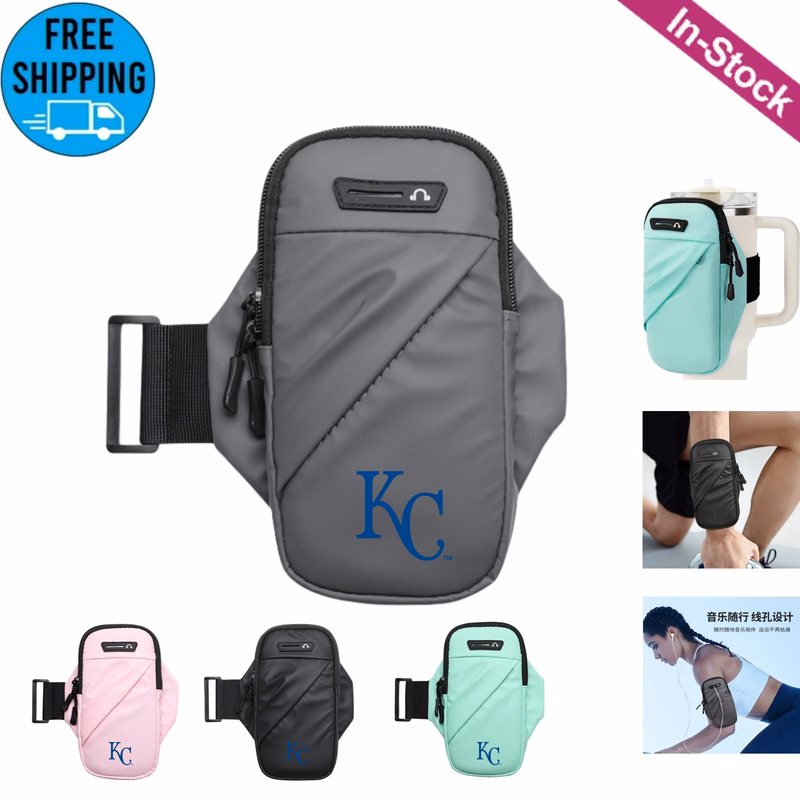 7 inch PU Leather Waterproof Sport Arm Bag