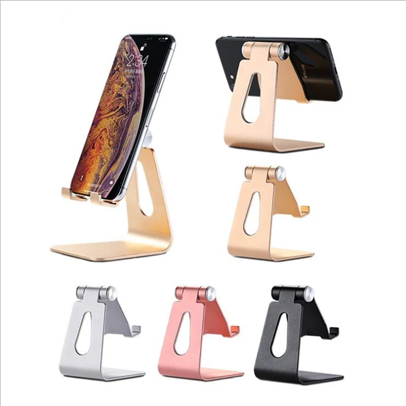 Normal Size Collapsible Metal Desk Phone Holder 1