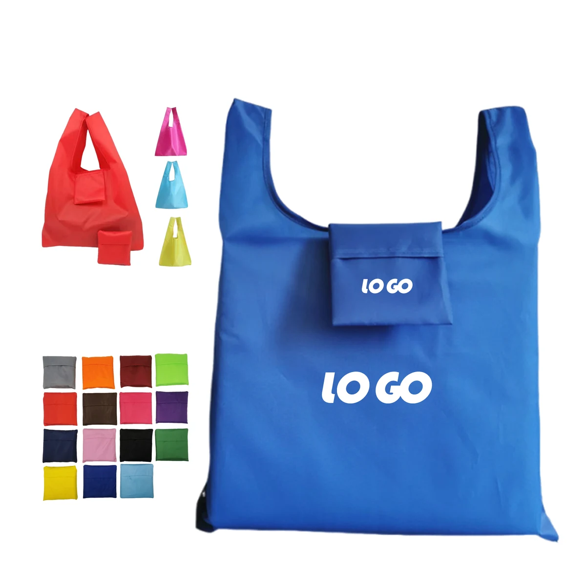 Colorful Foldable Grocery Bag 1