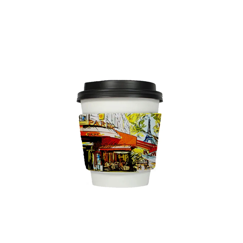 Foam Coffee Cup Sleeve Wrap 1