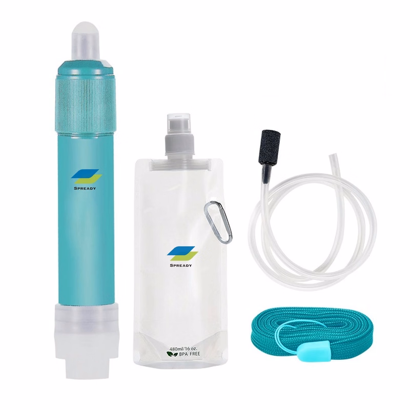 Straw Water Filter Portable Gear Emergency Preparedness