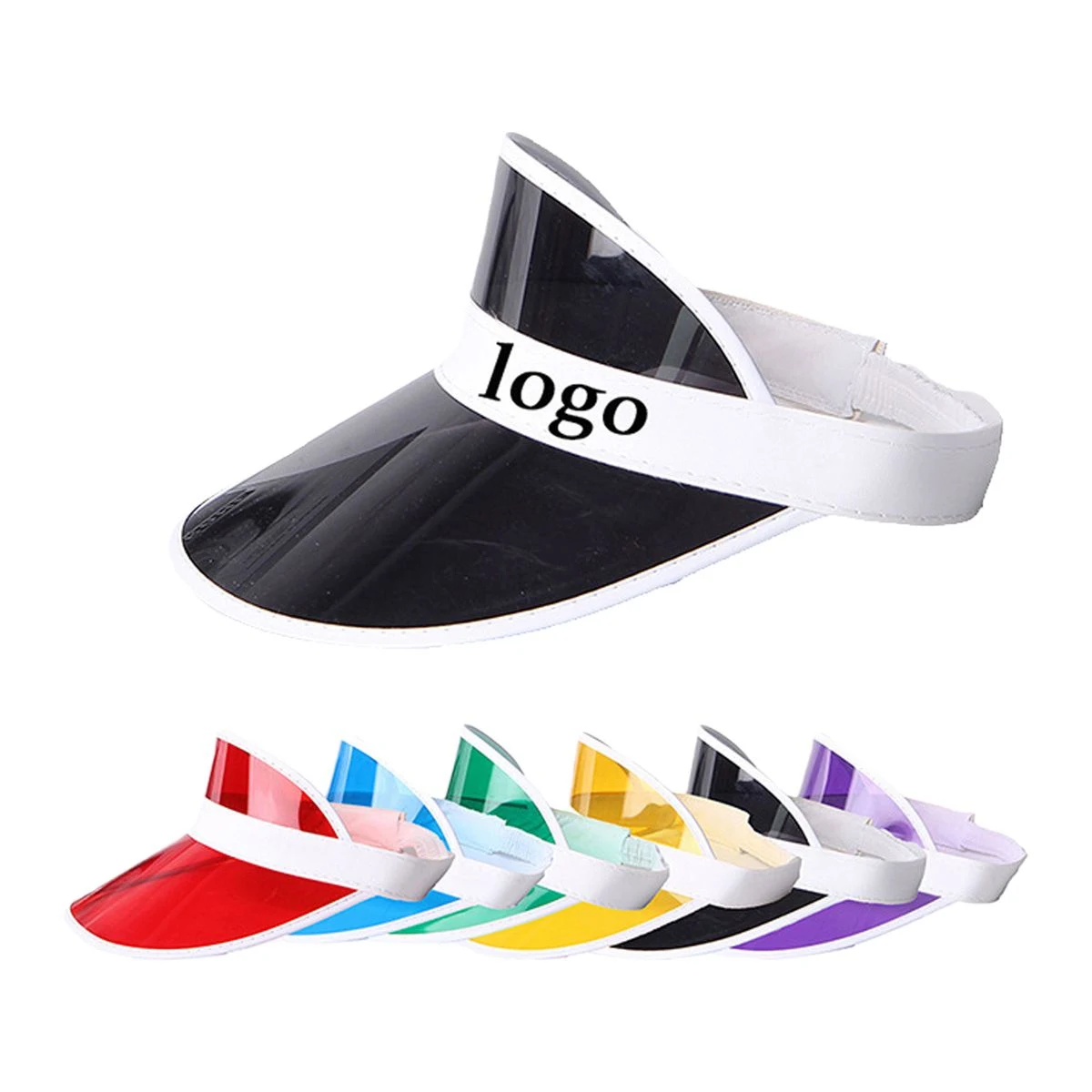 Outdoor Summer Transparent UV Protection Sun Visor 1