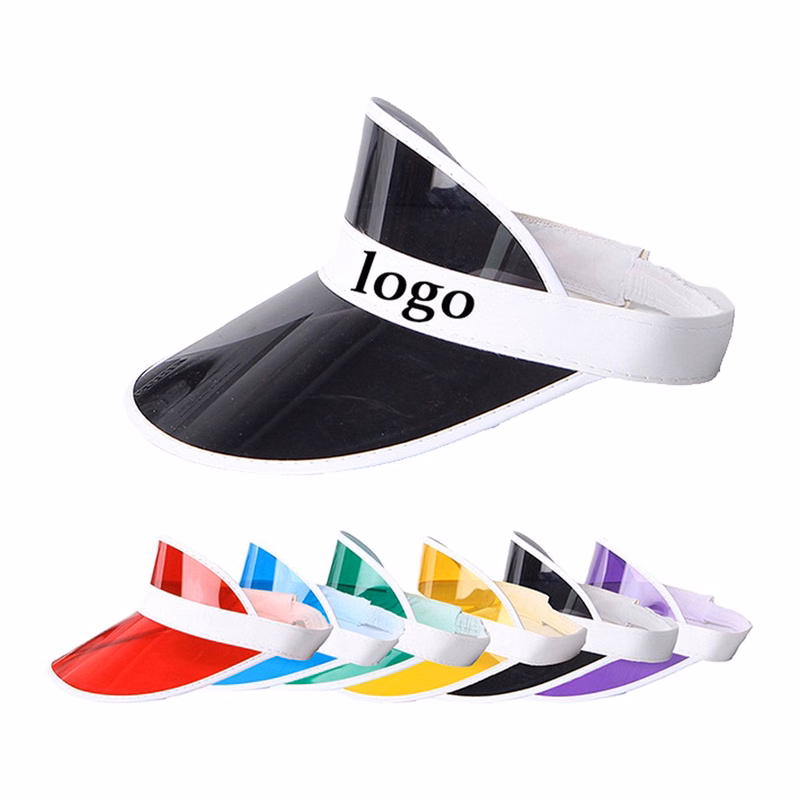 Outdoor Summer Transparent UV Protection Sun Visor