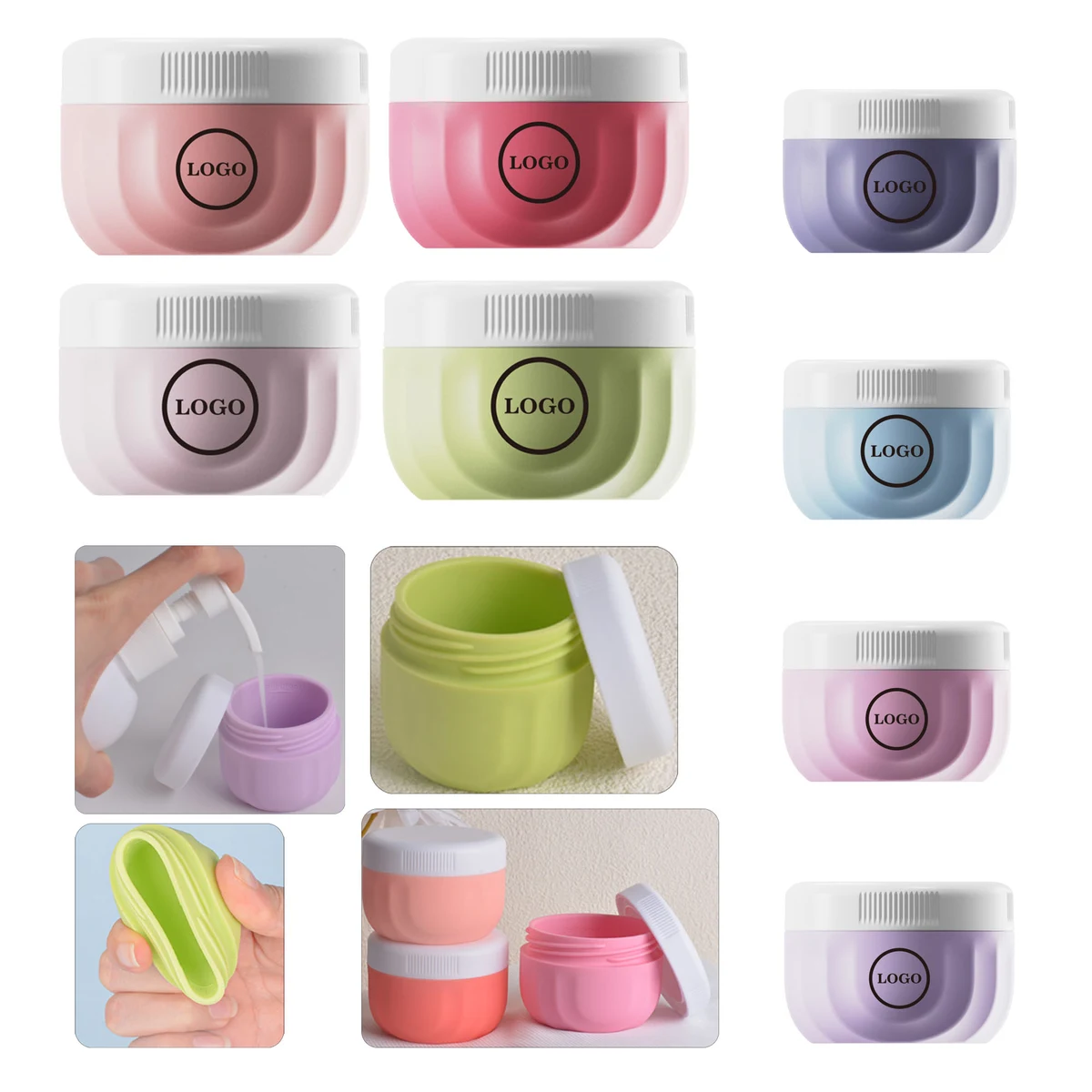Travel Shower Liquid Packaging Container 1