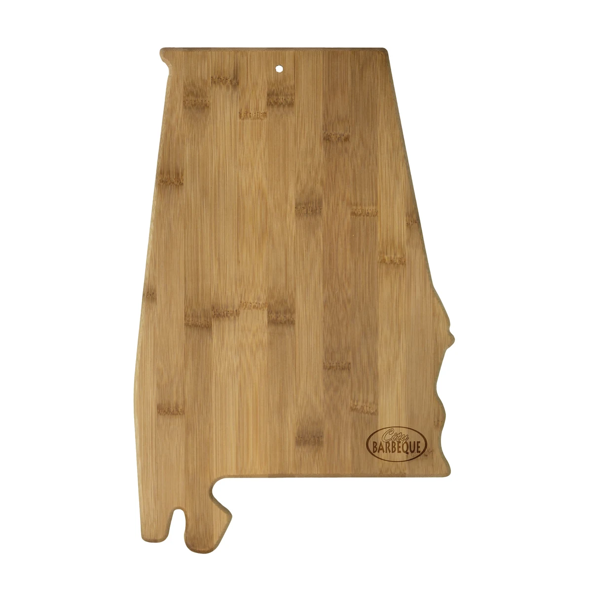 Alabama State Shaped Bamboo Serving and Cutting Board 1
