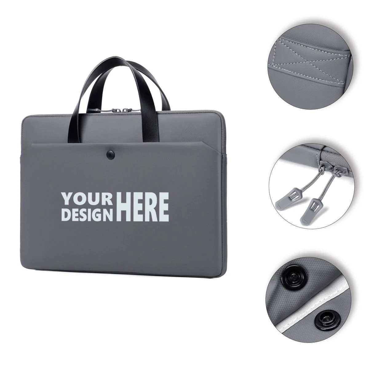 Durable Heavy Duty Water Resistant Notebook Briefcase 1