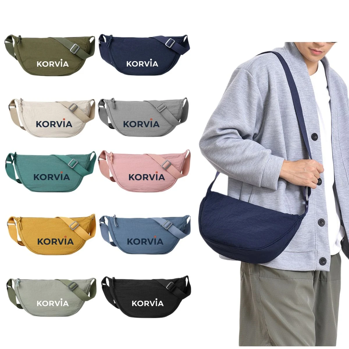 Crescent Sling Crossbody Bag 1