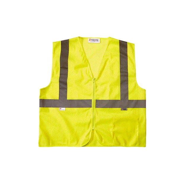 Xtreme Visibility Value Class 2 Zip Mesh Vest 1