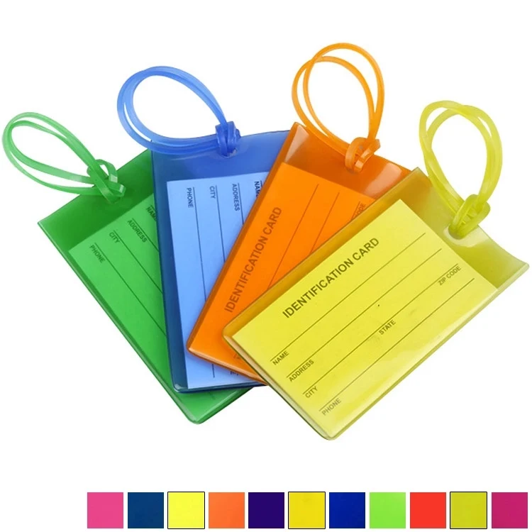 Luggage Tag with Loop and ID Card 1