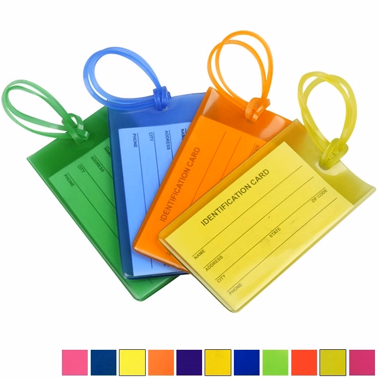Luggage Tag with Loop and ID Card