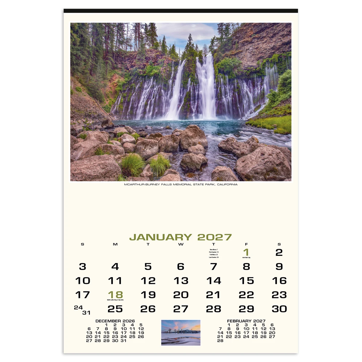 HotLine® Products Scenic America® Executive Calendar 1