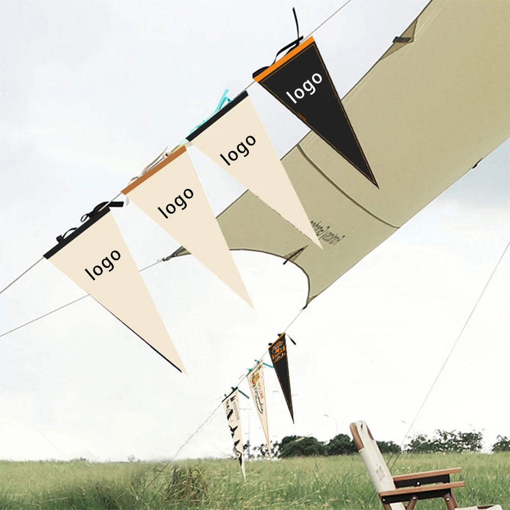 Felt Triangle Flag Outdoor Tent Flag 1