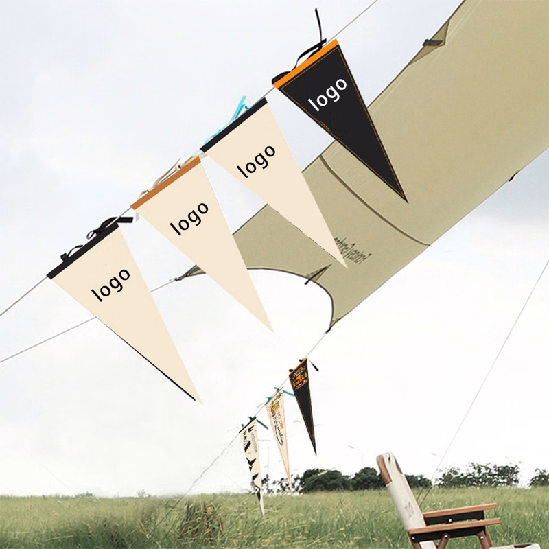 Felt Triangle Flag Outdoor Tent Flag
