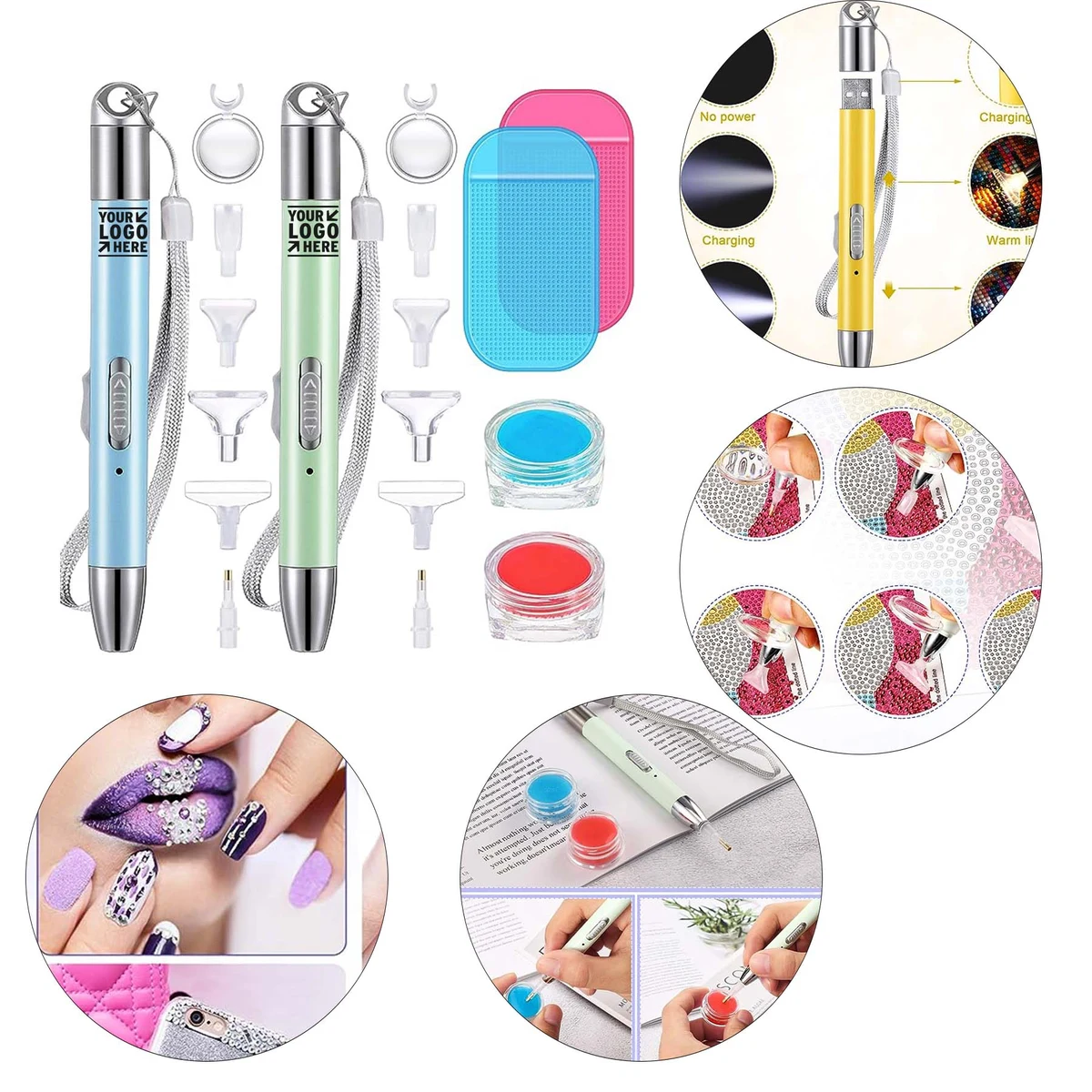 18 Pieces Diamond Painting Accessorie DIY Painting Craft Tools 1