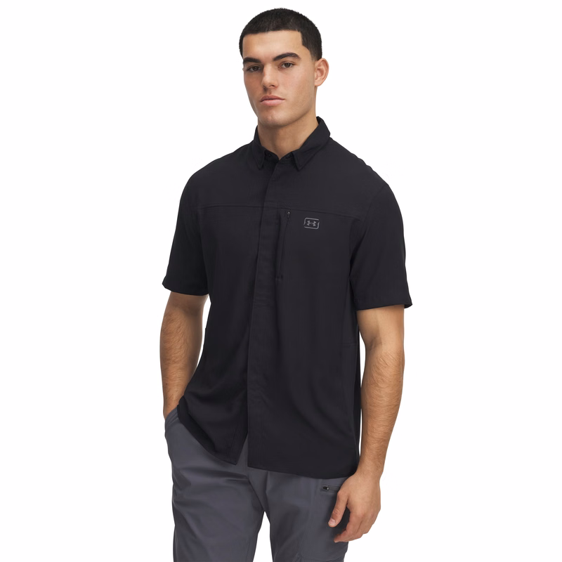 UA Fish Pro Hybrid Woven Men's Short Sleeve