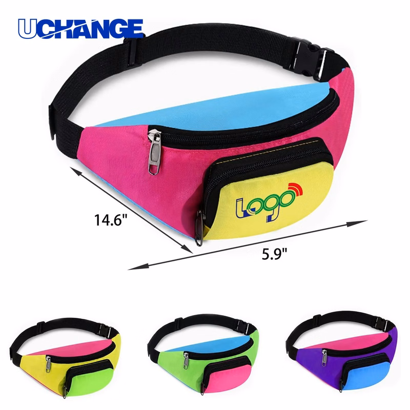 Lightweight Outdoor Sports Oxford Waist Bag Organizer