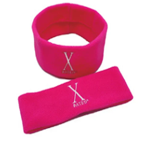 Fleece Sports Headband with Custom Embroidery 1