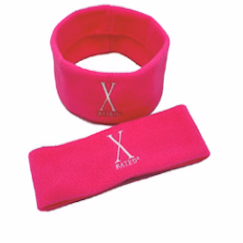 Fleece Sports Headband with Custom Embroidery