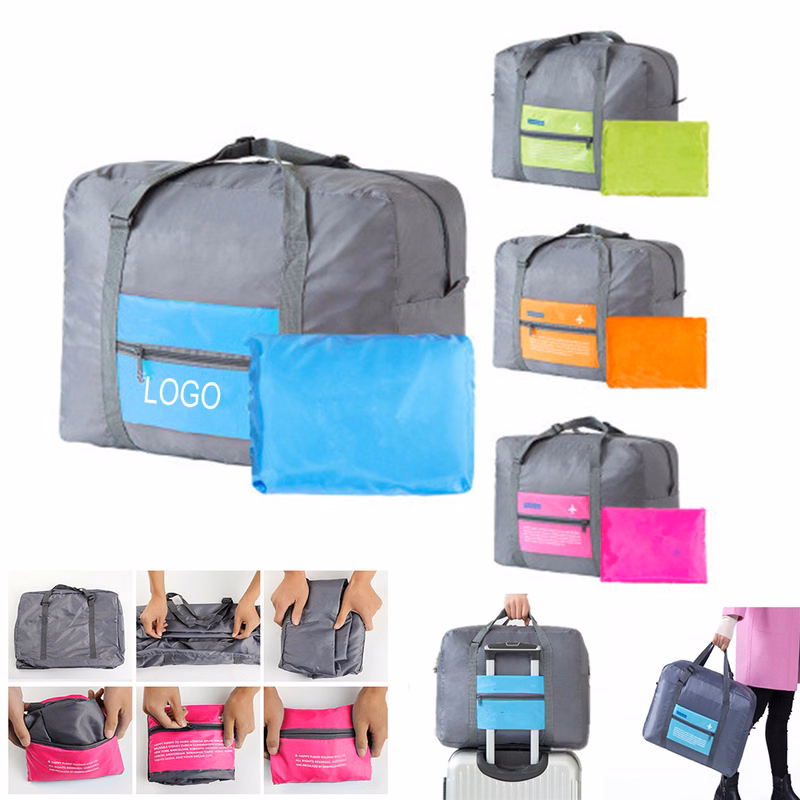 Waterproof Luggage Folding Large Travel Bag 17 3/4"x8"