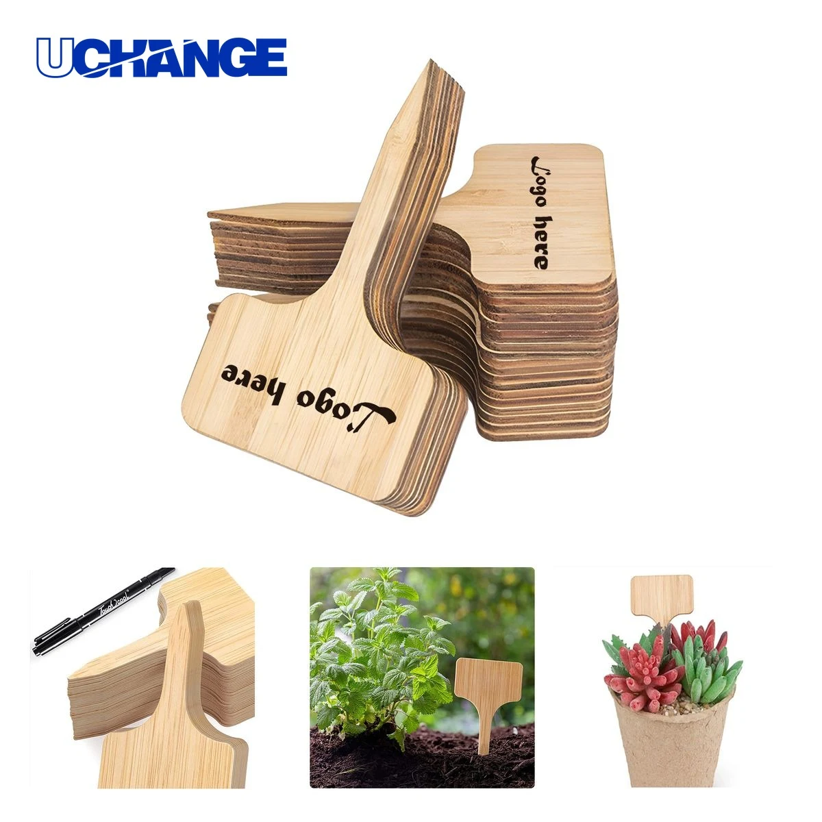 Custom Wooden Plant Tag For Planting 1